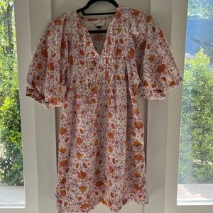 Universal Thread Puff Elbow Sleeve Babydoll Dress